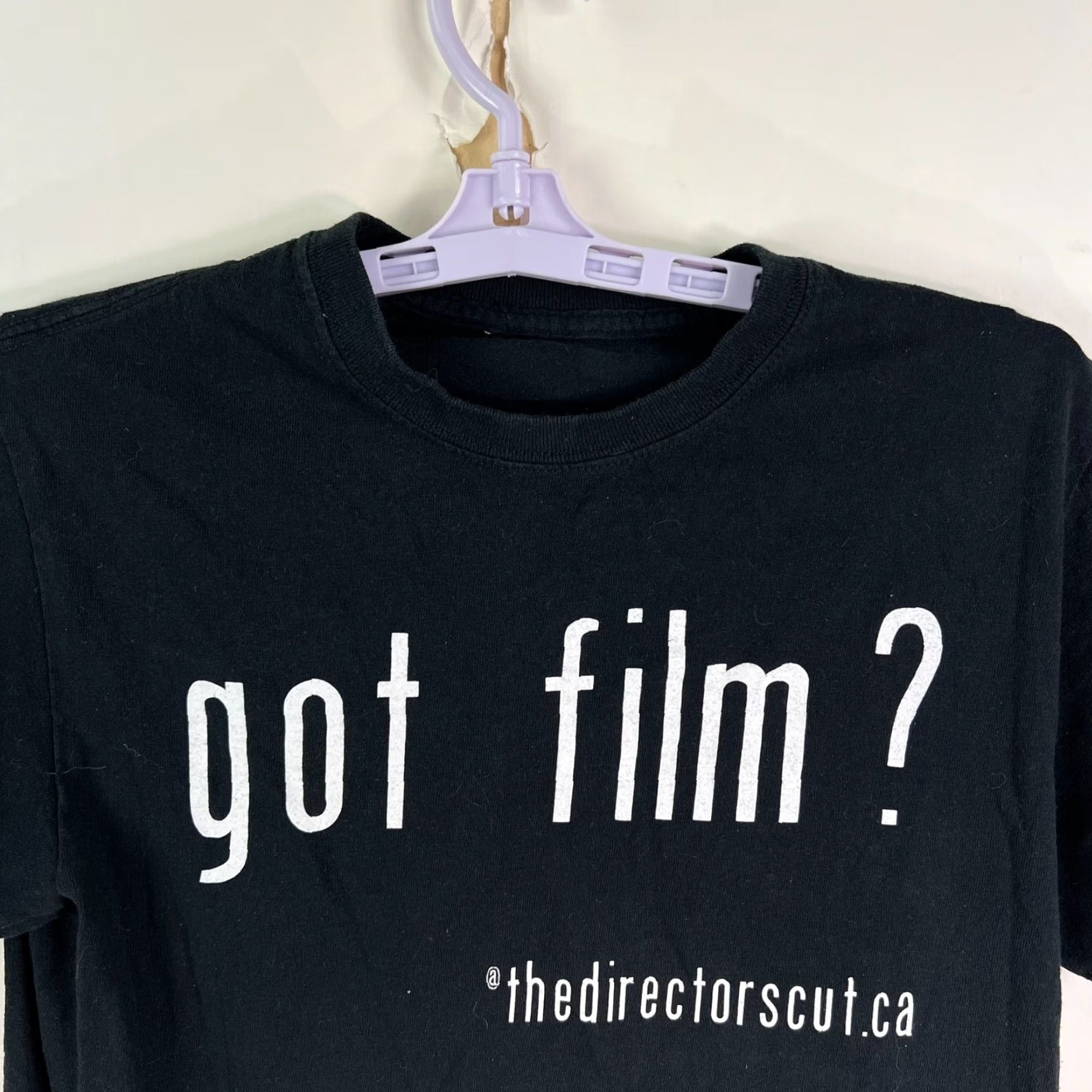 Vintage Film Crew T-Shirt Adult Small Black Graphic Print 90s Movie Mens Size US S / EU 44-46 / 1 - 3 Thumbnail