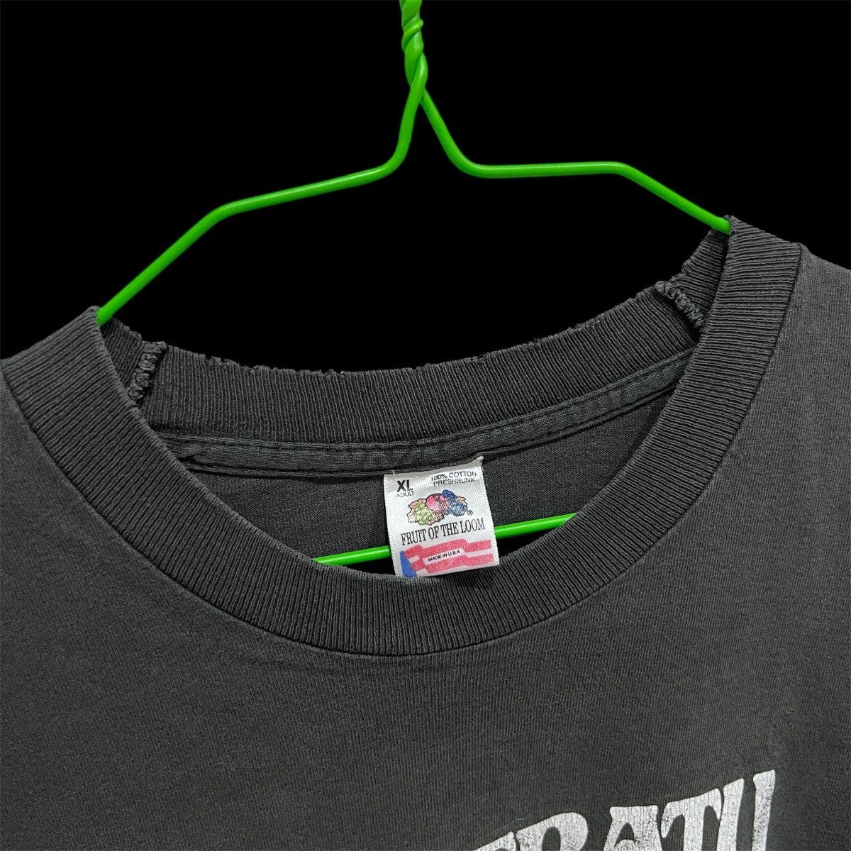 Vintage Vintage 90s Nosferatu Dracula Vampire Horror Faded Thrashed Size US XL / EU 56 / 4 - 4 Thumbnail