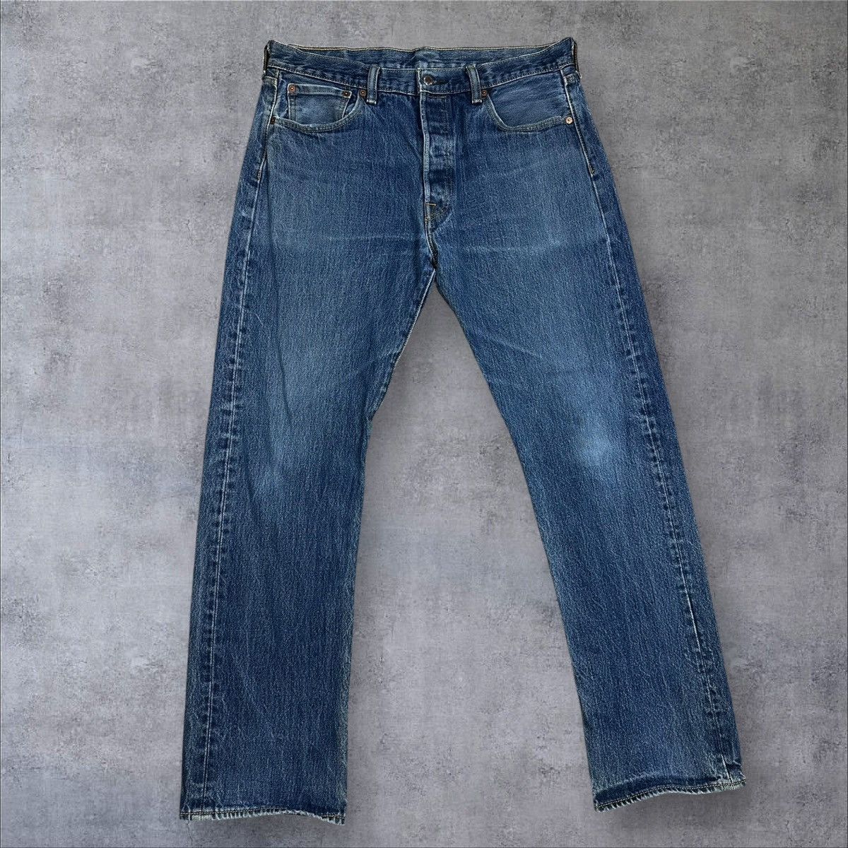 Levi's × Vintage Vintage Levi’s 501 Washed Jeans Denim Pants W34 L32 Size US 34 / EU 50 - 3 Thumbnail