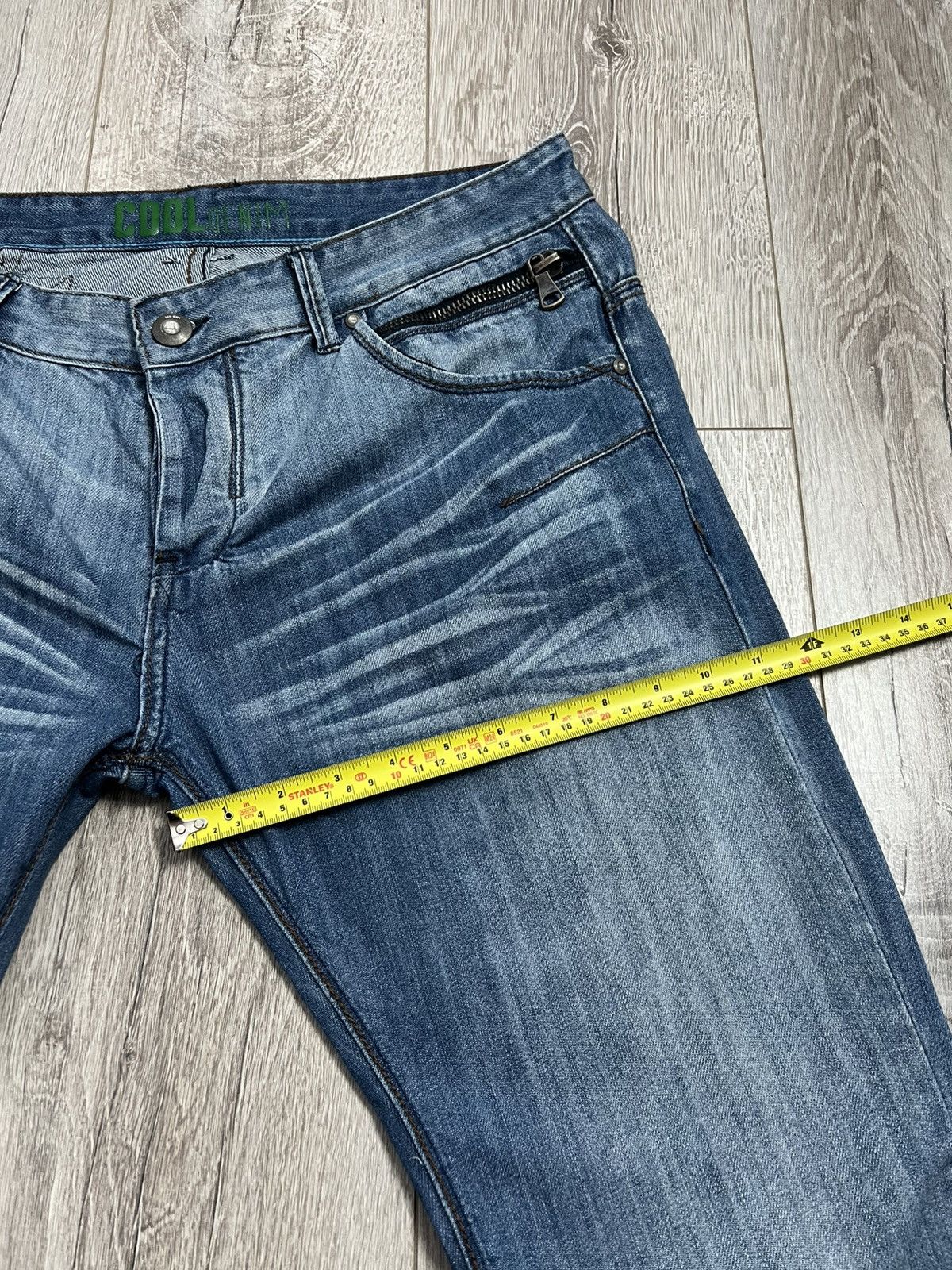 Other Y2K Jeans Crazy Fit Denim Pants 2000s Slim Size US 34 / EU 50 - 15 Thumbnail