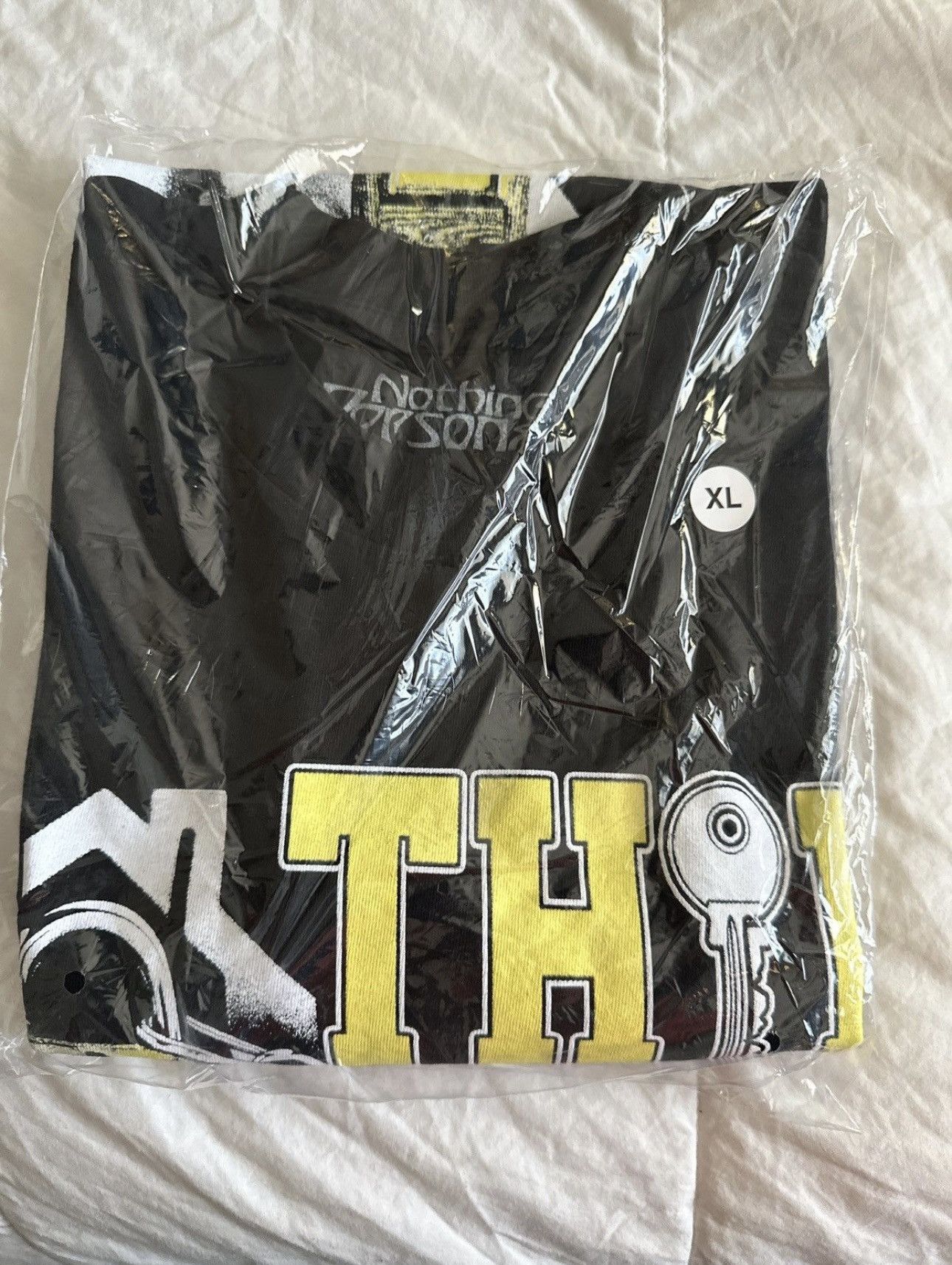 Vintage Brand New Nothing Personal Protect Whats Yours T Shirt XL Size US XL / EU 56 / 4 - 4 Thumbnail