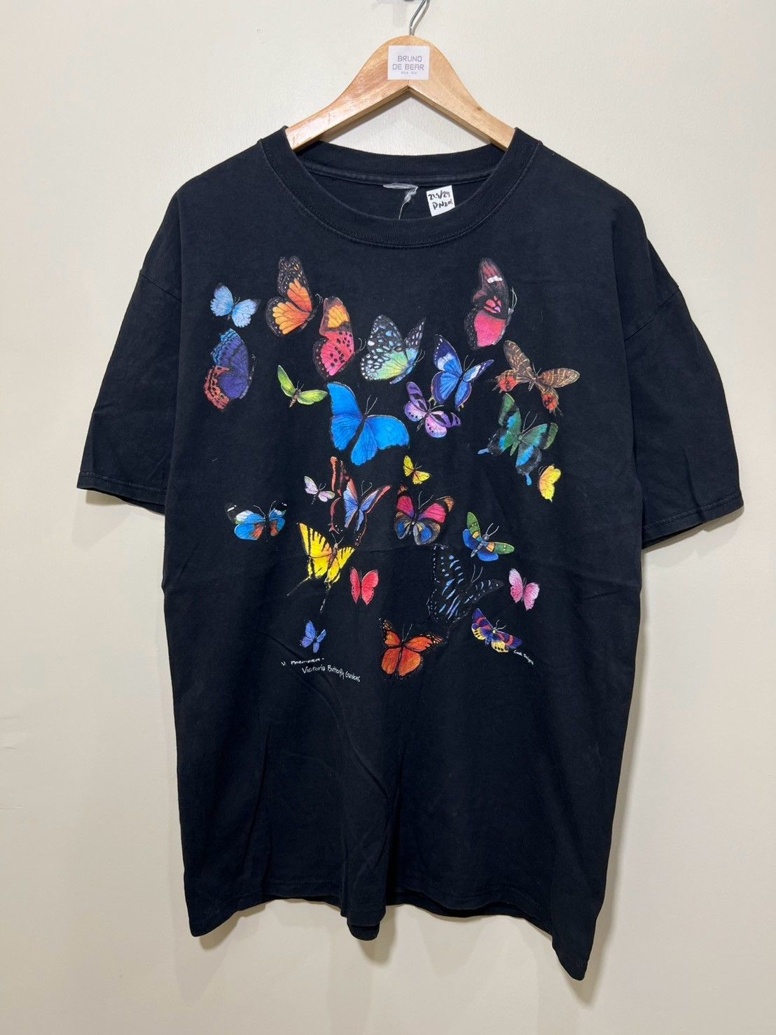 Vintage Vintage Victoria Butterfly Gardens shirt Cook designs bnz01 Size US L / EU 52-54 / 3 - 2 Thumbnail