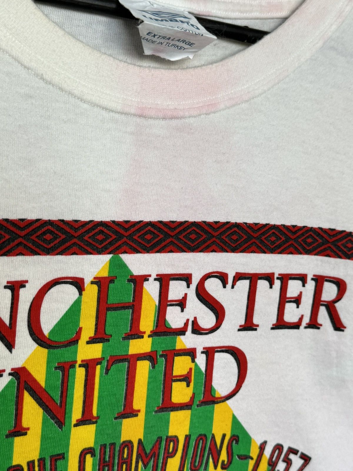Umbro Manchester United The Busby Babes Football T-Shirt Size US XL / EU 56 / 4 - 5 Thumbnail