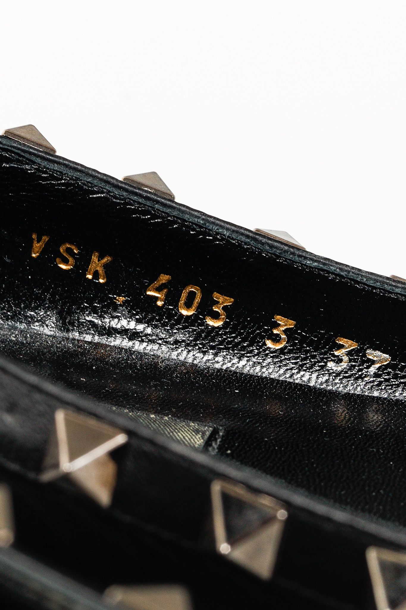 Valentino Valentino Garavani Nero Rockstud Noir Leather Flats Size US 6.5 / IT 36.5 - 9 Thumbnail