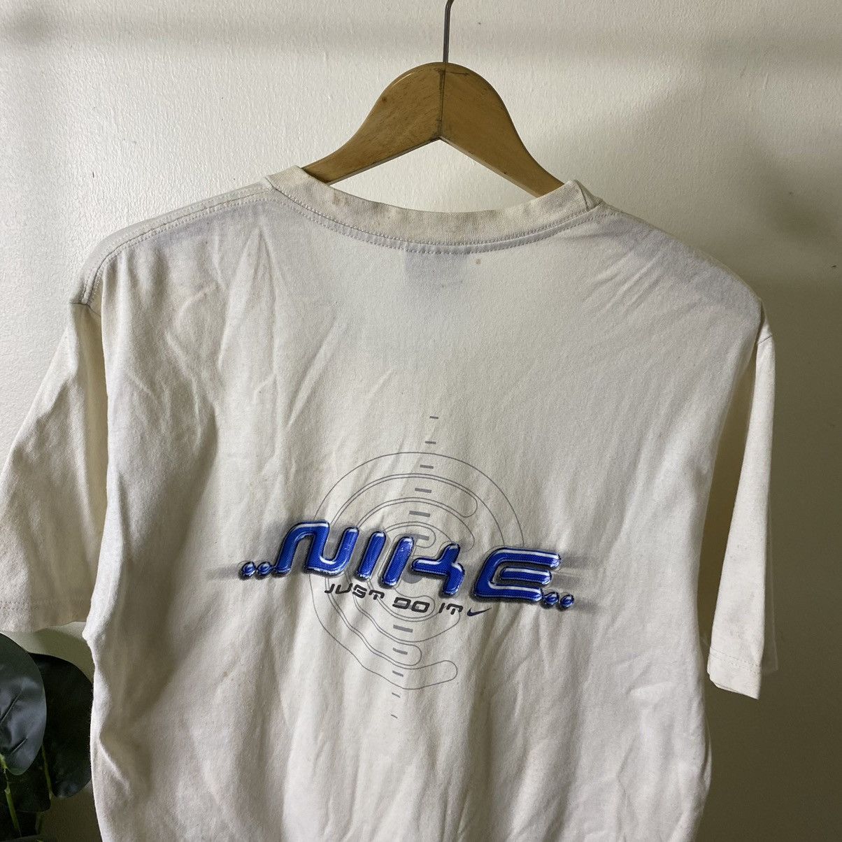 Nike Vintage 2000s Nike Just Do It T Shirt Size US M / EU 48-50 / 2 - 2 Thumbnail