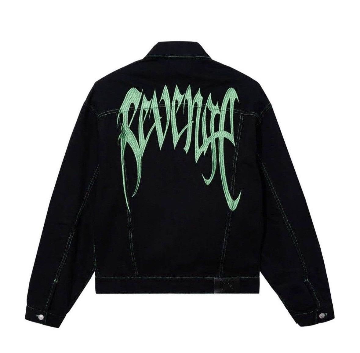 Revenge Revenge Emerald Embroidered Logo Denim Jacket Size US M / EU 48-50 / 2 - 1 Thumbnail
