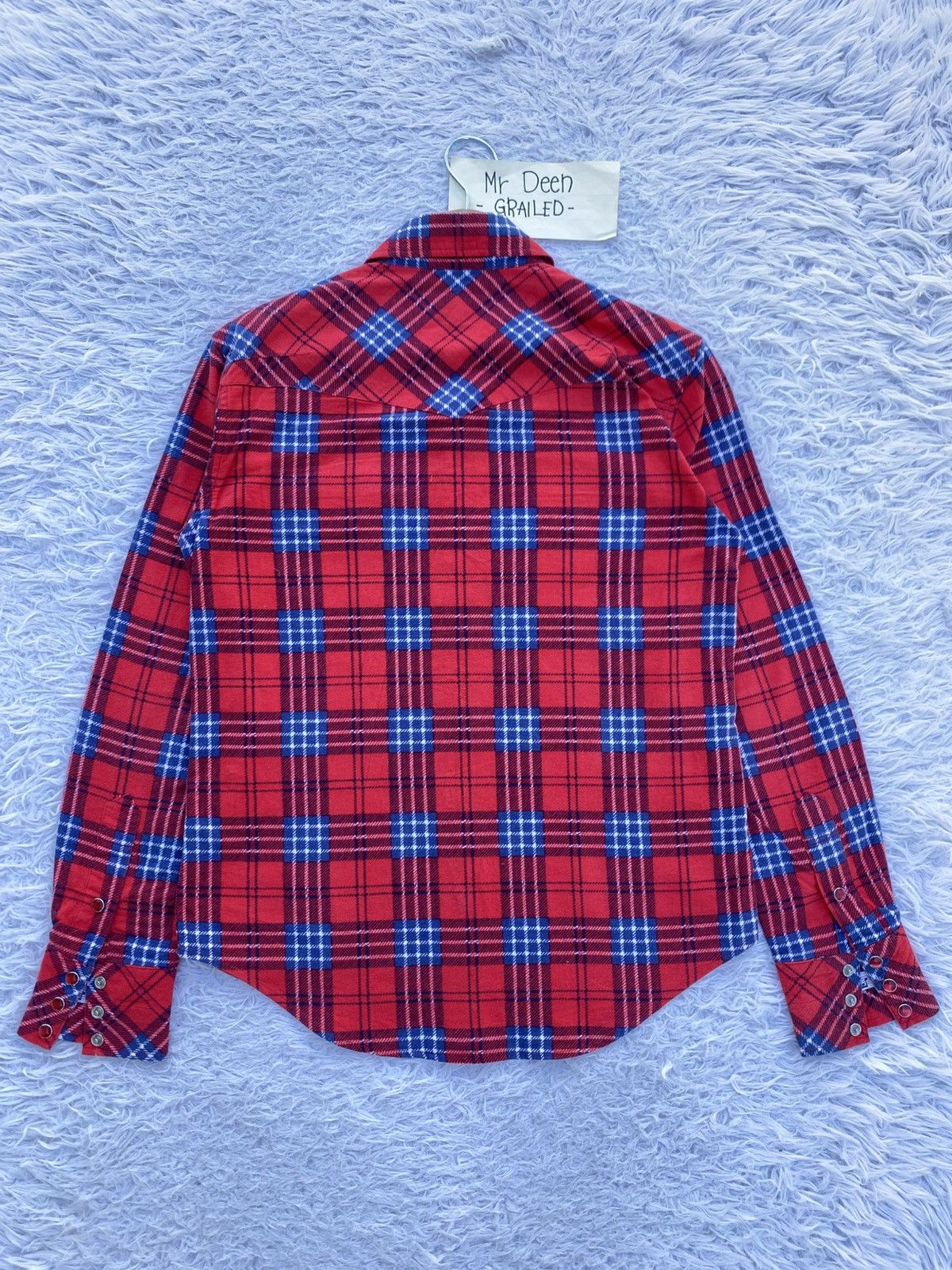 Number (N)ine Rare Number Nine Checkered Flannel Shirt Size US S / EU 44-46 / 1 - 23 Thumbnail