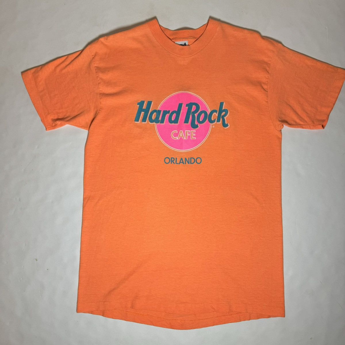 Hard Rock Cafe × Vintage Vintage 90s Hard Rock Cafe Vaporwave Single Stitch T-Shirt Size US L / EU 52-54 / 3 - 10 Thumbnail