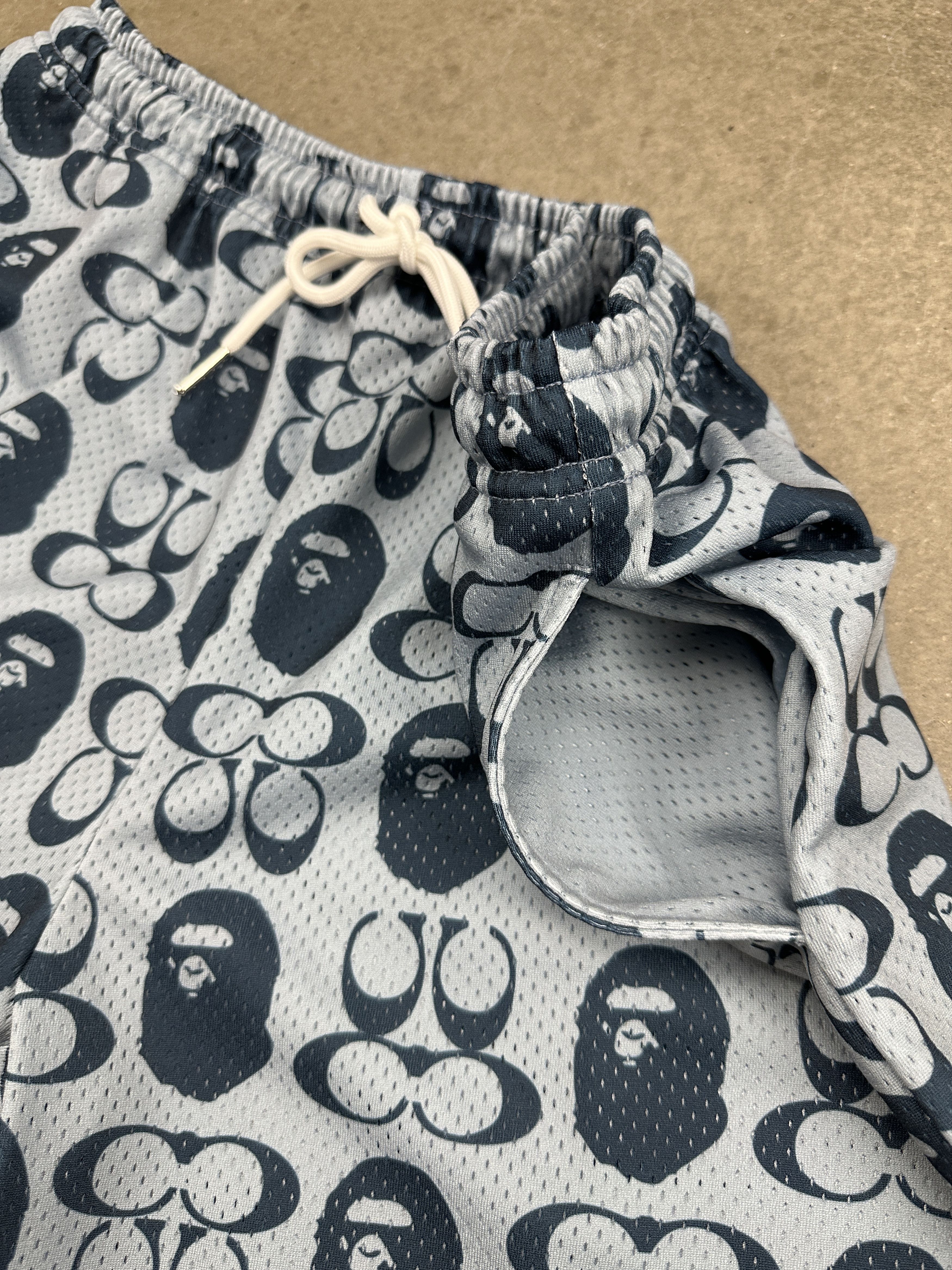 Other RODEO DR APE COLLAB MESH SHORTS - M Size US 34 / EU 50 - 4 Thumbnail