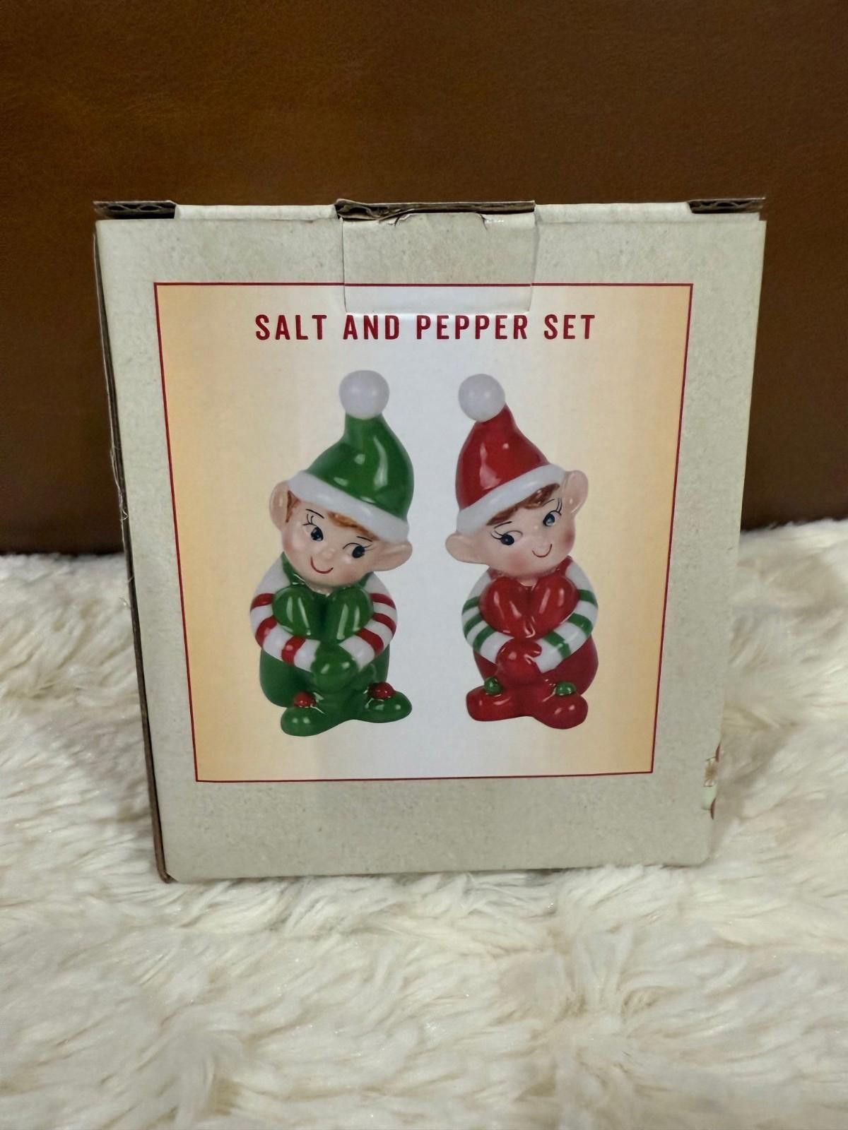 Other Cracker Barrel ELF SALT AND PEPPER SHAKER SET New Size ONE SIZE - 3 Thumbnail