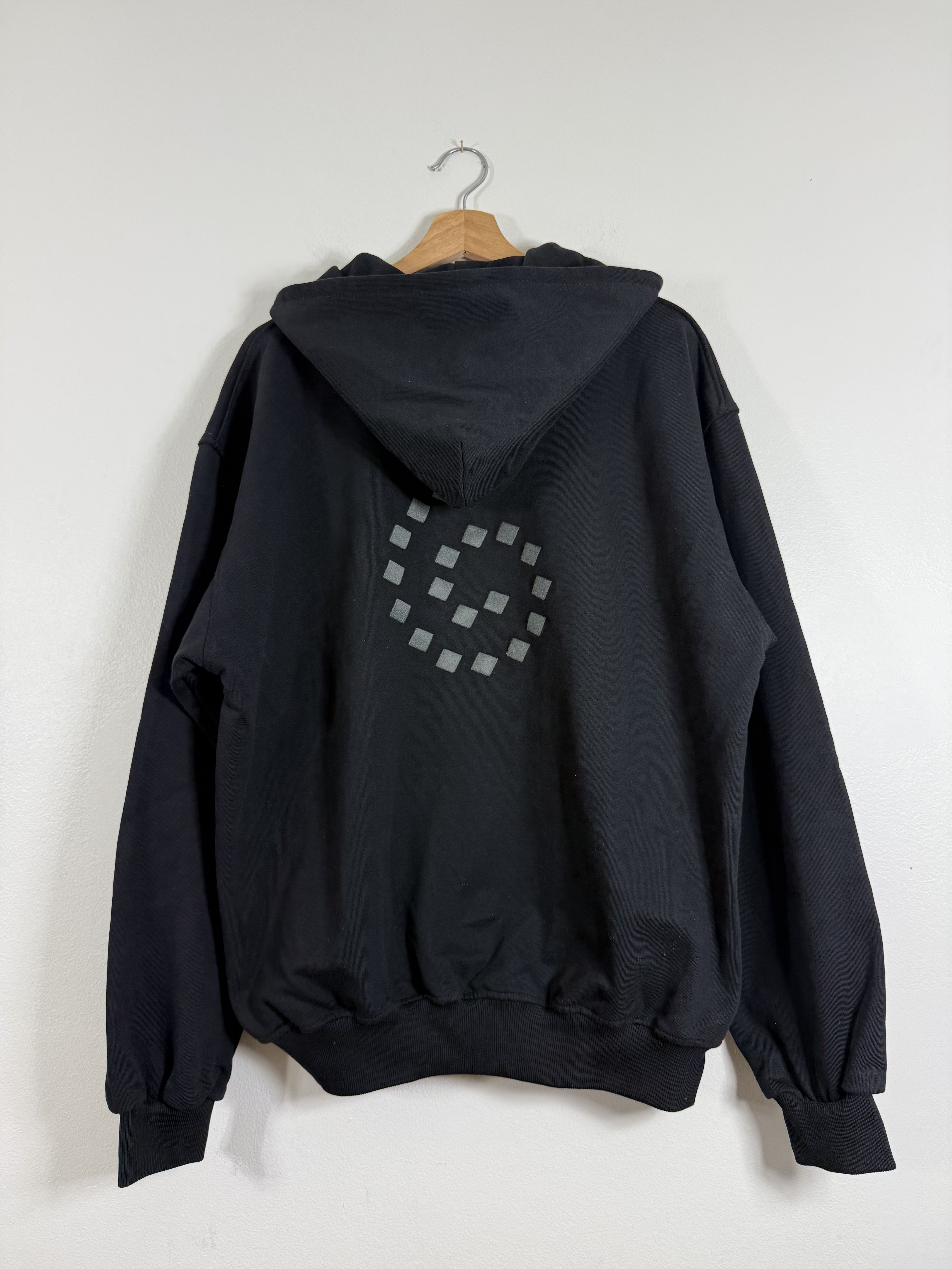 Other Jera Oversized Embroidered Spiral Zip Black Hoodie Size US L / EU 52-54 / 3 - 1 Thumbnail