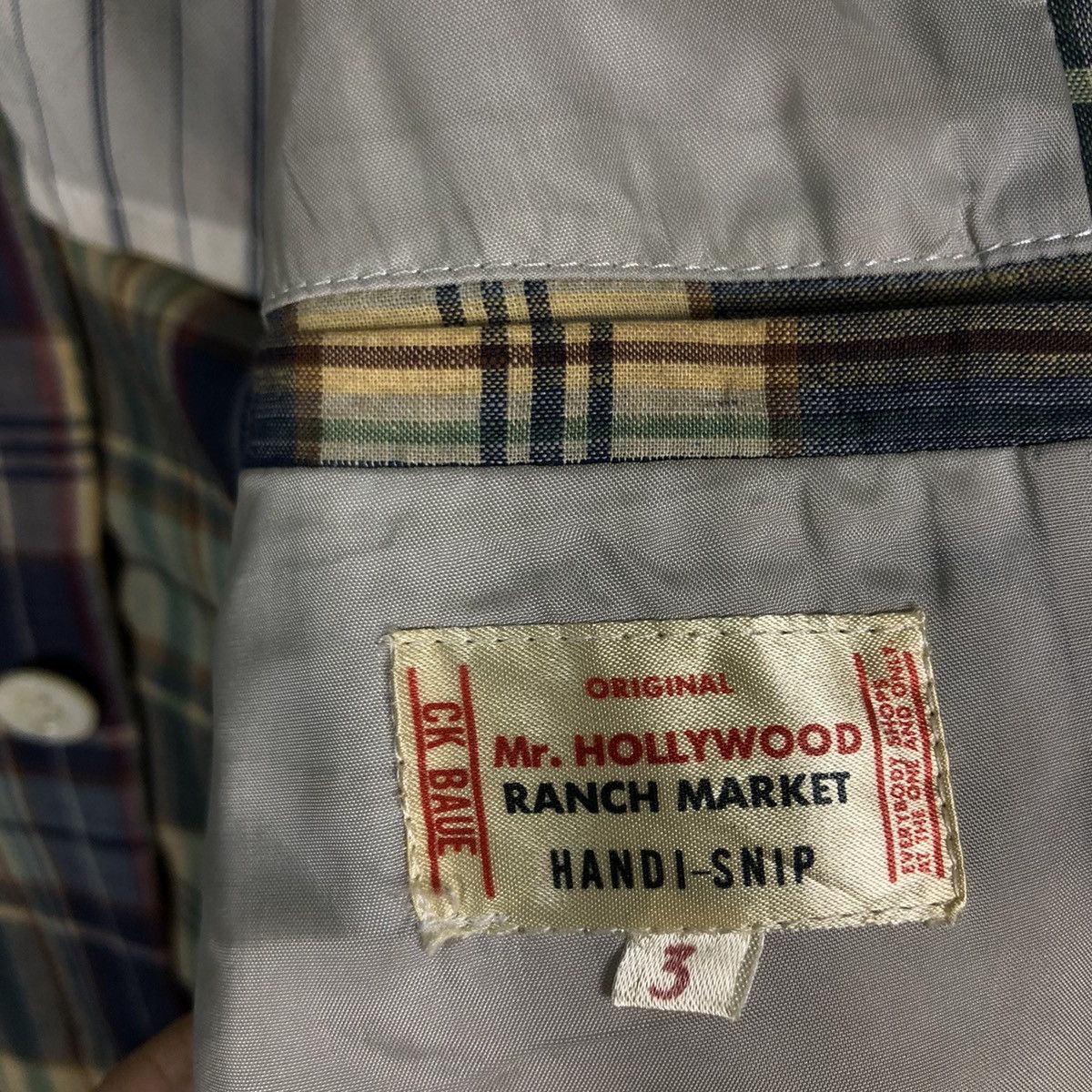 HOLLYWOOD RANCH MARKET 🔥Double Breast Chore Jacket Coats Hollywood Ranch Market Size US M / EU 48-50 / 2 - 12 Thumbnail