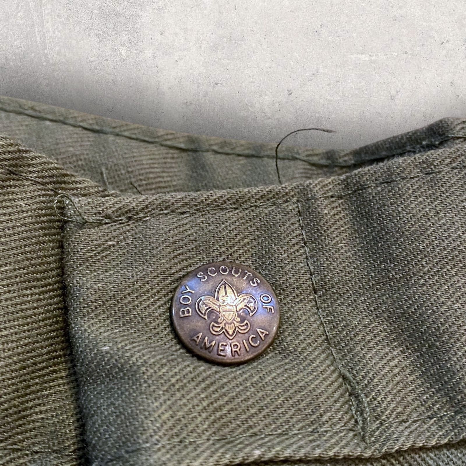 Vintage Vintage Boy Scout Uniform Olive Green Slim Fit Chino Pants Size 28" / US 6 / IT 42 - 6 Thumbnail