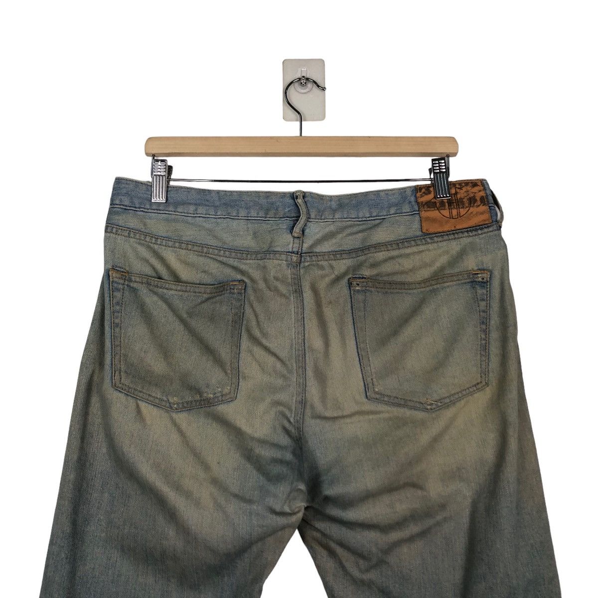 Japanese Brand 🔥VINTAGE DENIM JEANS BEVERLY JAPAN ISSEY MIYAKE Size US 34 / EU 50 - 9 Thumbnail