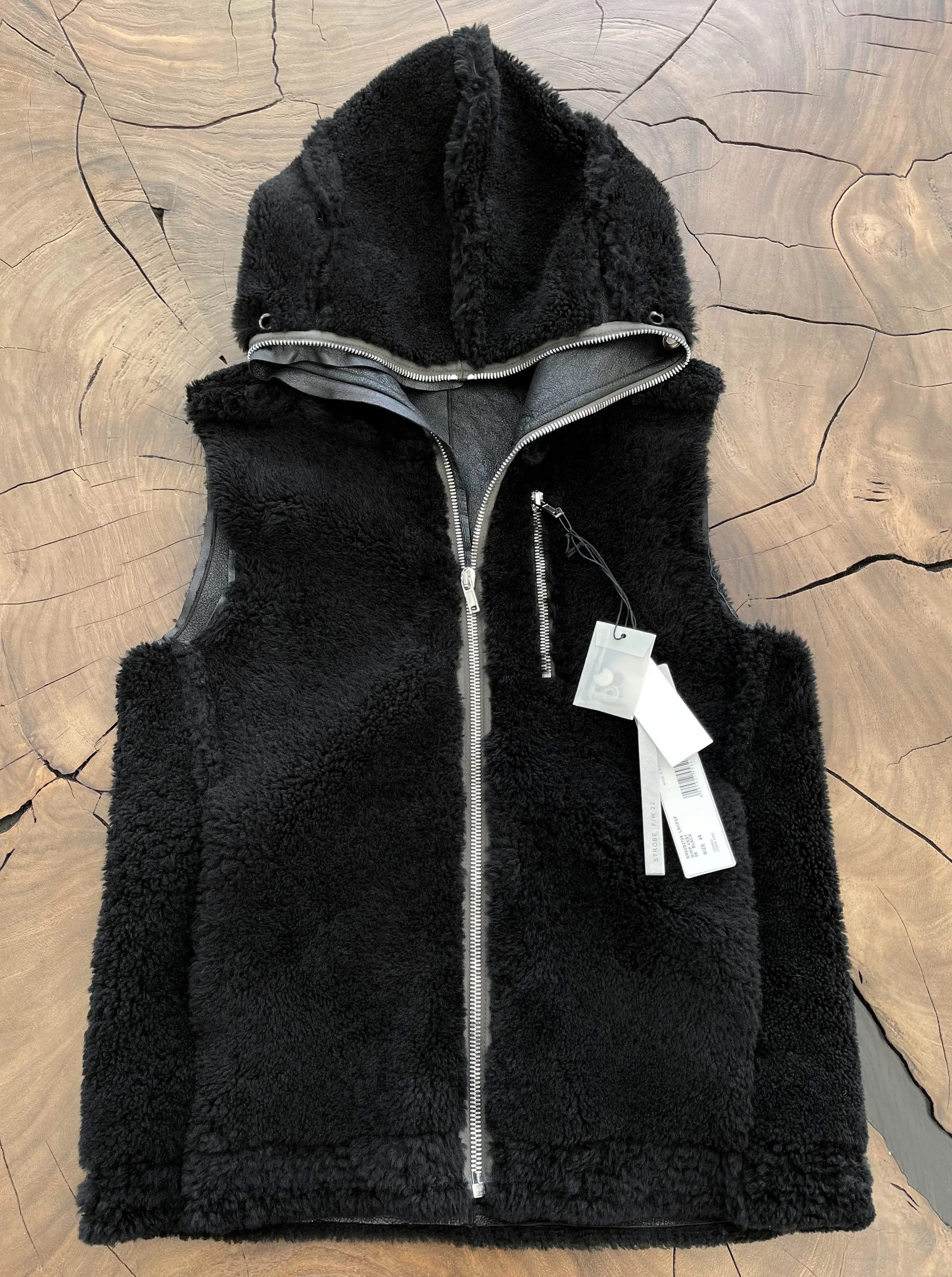 Rick Owens Rick Owens SS22 Strobe Pony Hair Gimp Vest | Grailed