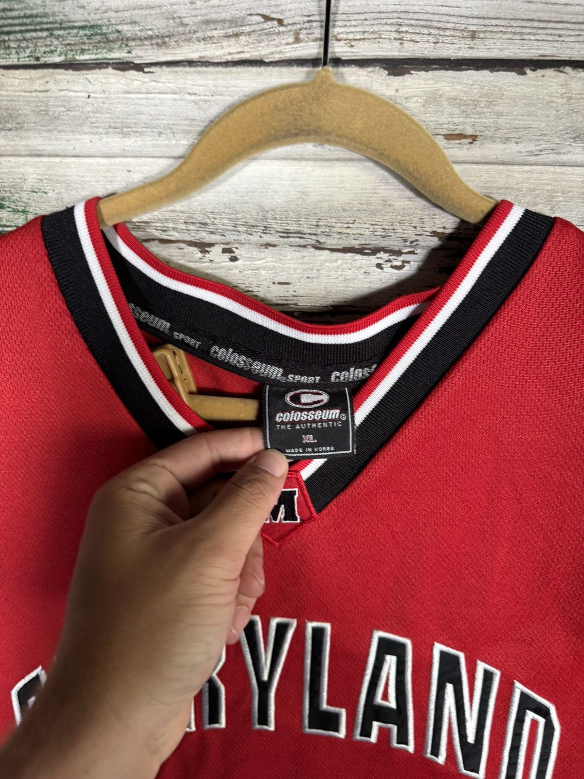 NCAA × Vintage Maryland Terrapins # 3 Basketball Jersey Size US L / EU 52-54 / 3 - 6 Thumbnail
