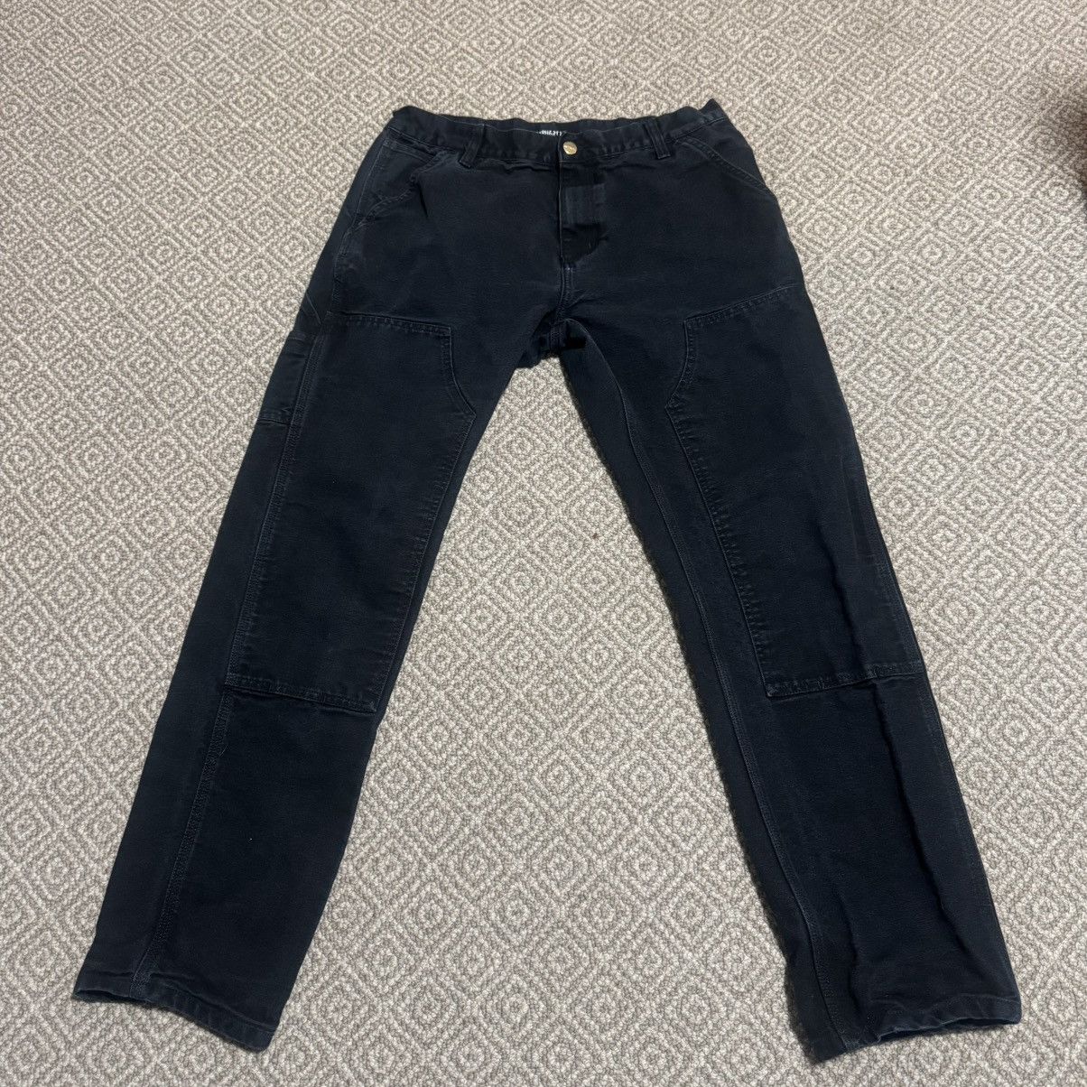 Carhartt Wip Vintage Carhartt WIP canvas double knee carpenter pants Size US 32 / EU 48 - 2 Thumbnail