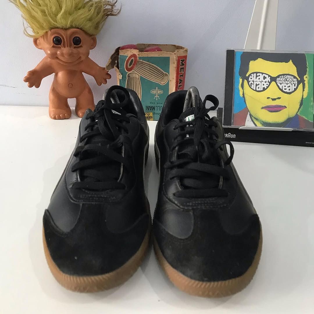 Hysteric Glamour × Puma Vintage puma King Liga Black leather with the white Size US 9.5 / EU 42-43 - 4 Thumbnail