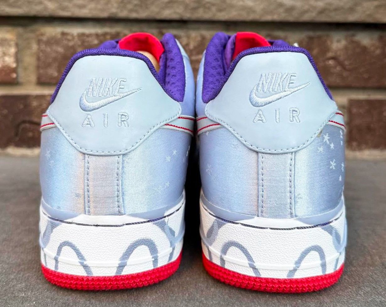 Nike WMNS NIKE AIR FORCE 1 PREMIUM '07 'BLUE DENIM' 9.5 Size US 9.5 / IT 39.5 - 3 Thumbnail