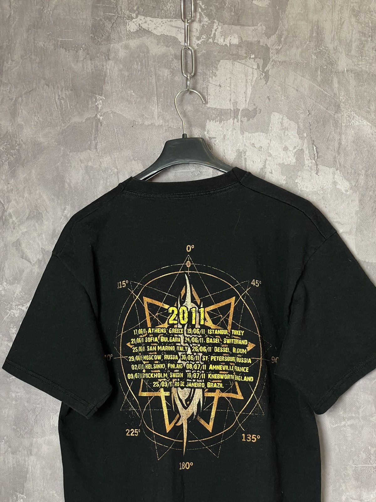Band Tees × Slipknot × Vintage Vintage SLIPKNOT Printed Masks Band T Shirt Size US L / EU 52-54 / 3 - 9 Thumbnail
