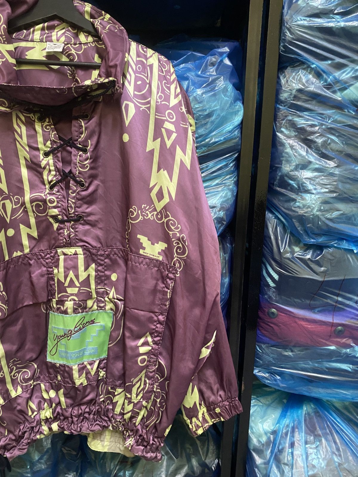 Vintage Vintage Off The Lip Rothenberger Aztec Pattern Anorak Size US L / EU 52-54 / 3 - 4 Thumbnail