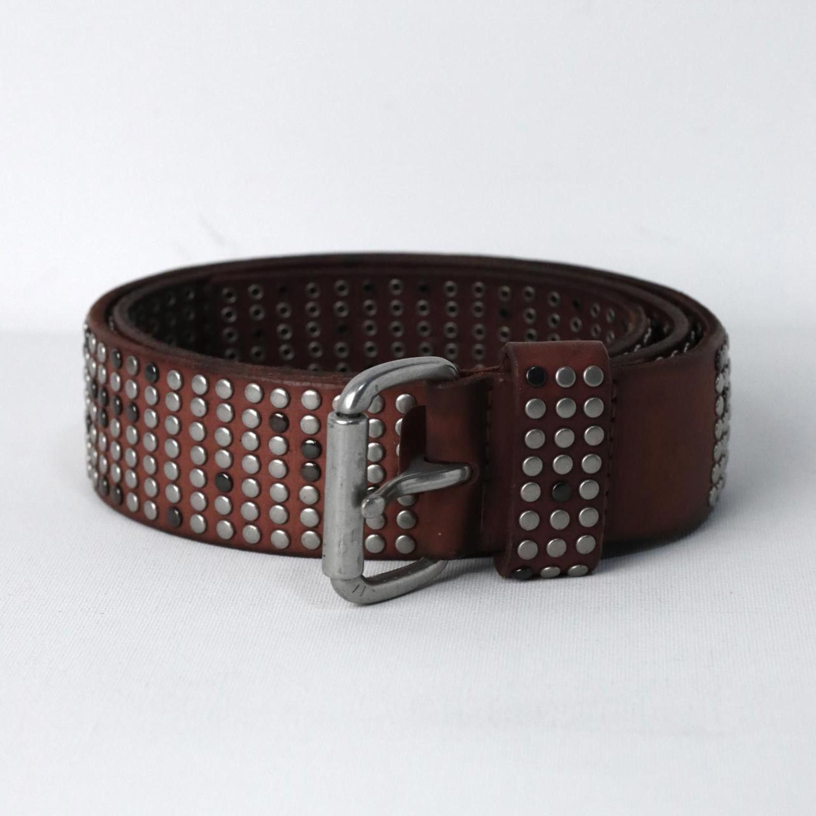 LIEBESKIND BERLIN Liebeskind Deadstock Hand Made Studded Pin Buckle Belt Size ONE SIZE - 2 Thumbnail