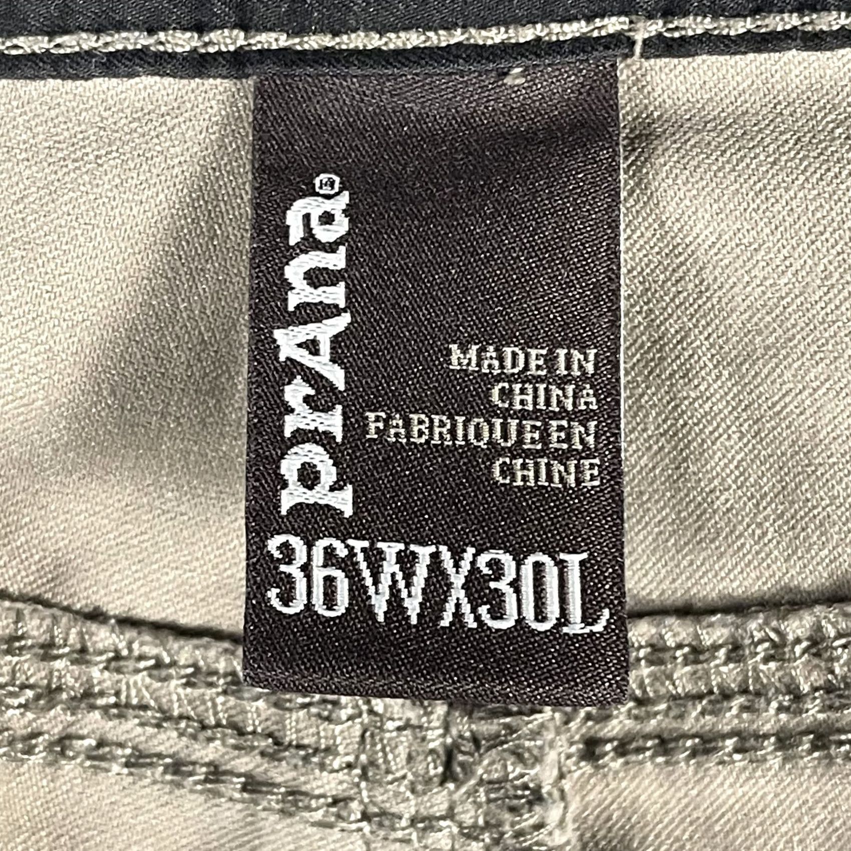 Prana prAna Pants Mens 36x30 Khaki Breathe Nylon Stretch Cargo Outdoor Hiking Snap Leg Size US 36 / EU 52 - 7 Thumbnail
