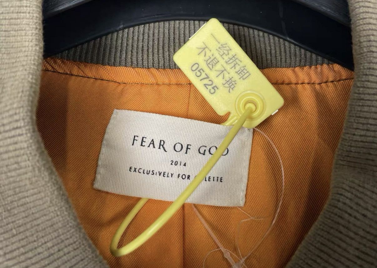 Colette Colette x Fear Of God 3rd Limited Gold Zip Bomber Jacket J31 Size US L / EU 52-54 / 3 - 6 Thumbnail