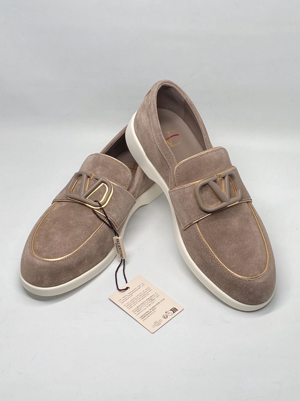 Valentino Valentino Garavani Leisure Suede Leather Loafers size 37 Size US 7 / IT 37 - 1 Thumbnail