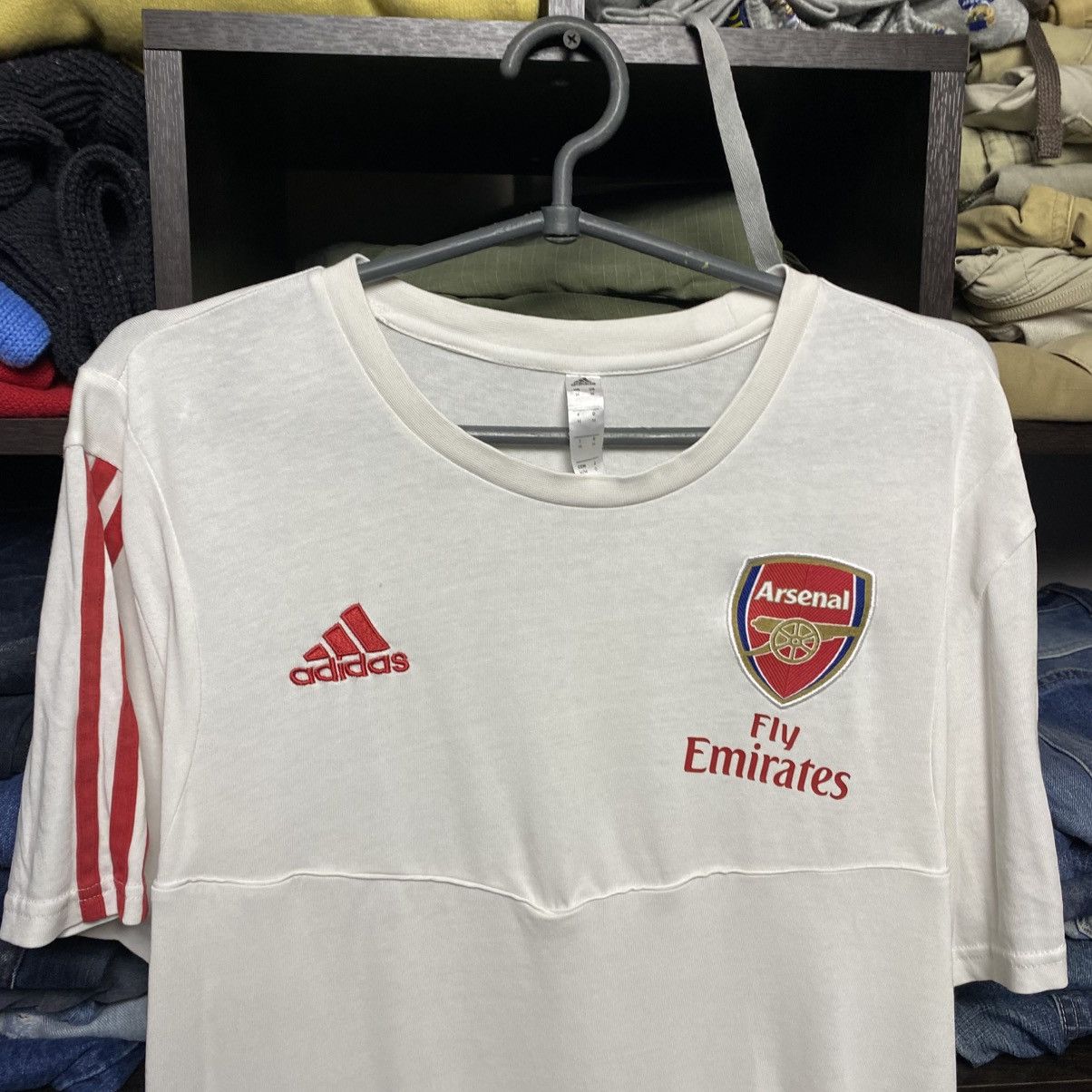 Adidas Mens Adidas FC Arcenal 2019 fly emirates training soccer tee Size US M / EU 48-50 / 2 - 2 Thumbnail