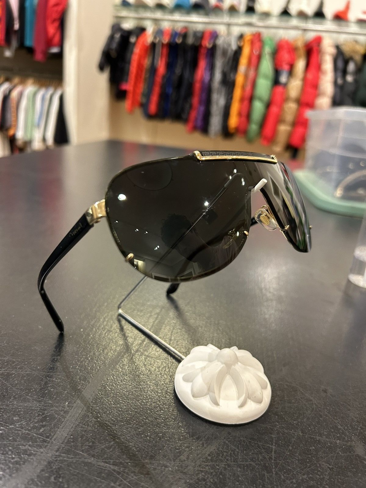 Versace Versace Aviator Sunglasses Size ONE SIZE - 4 Thumbnail