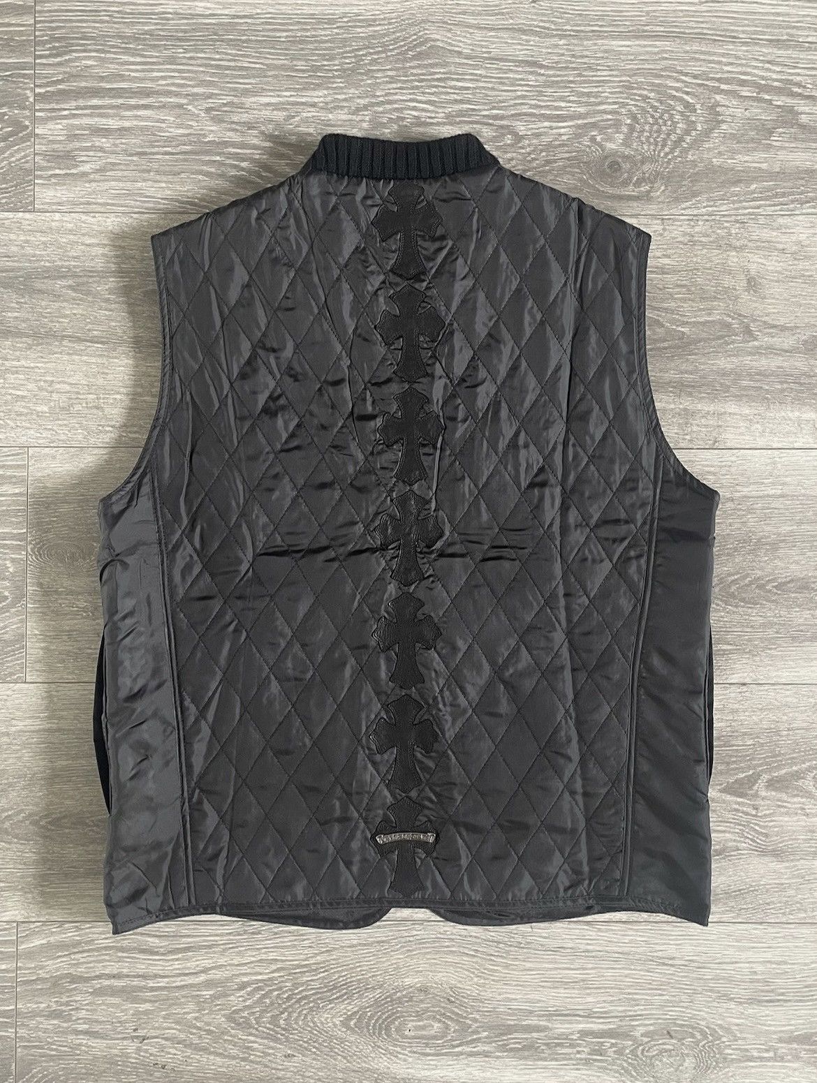 Chrome Hearts Matty Boy Mini Plus Motif & Chomper Detailed Vest 