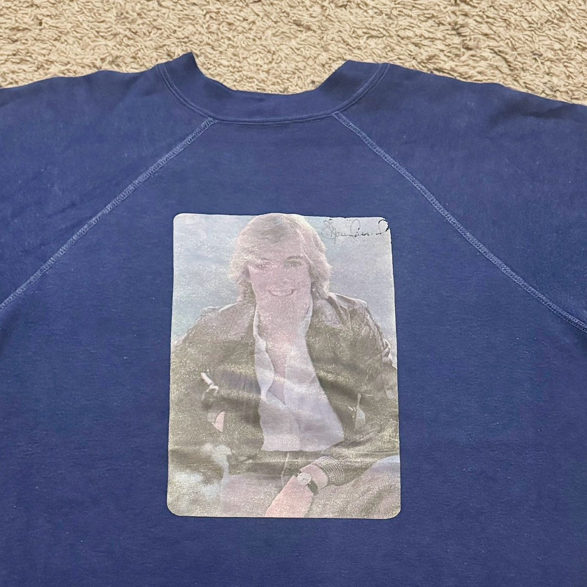 Vintage VINTAGE 70s MOVIE SWEATSHIRT! Size US L / EU 52-54 / 3 - 3 Thumbnail