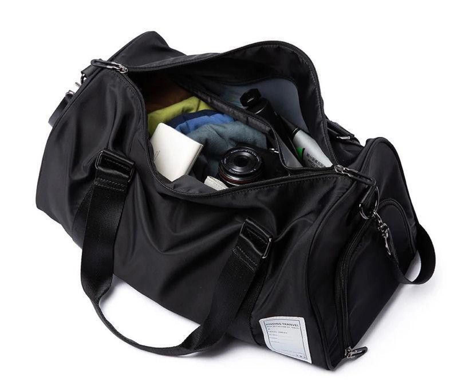 Other Black Fashion Nylon Sports Training Travel Bag Size ONE SIZE - 4 Thumbnail