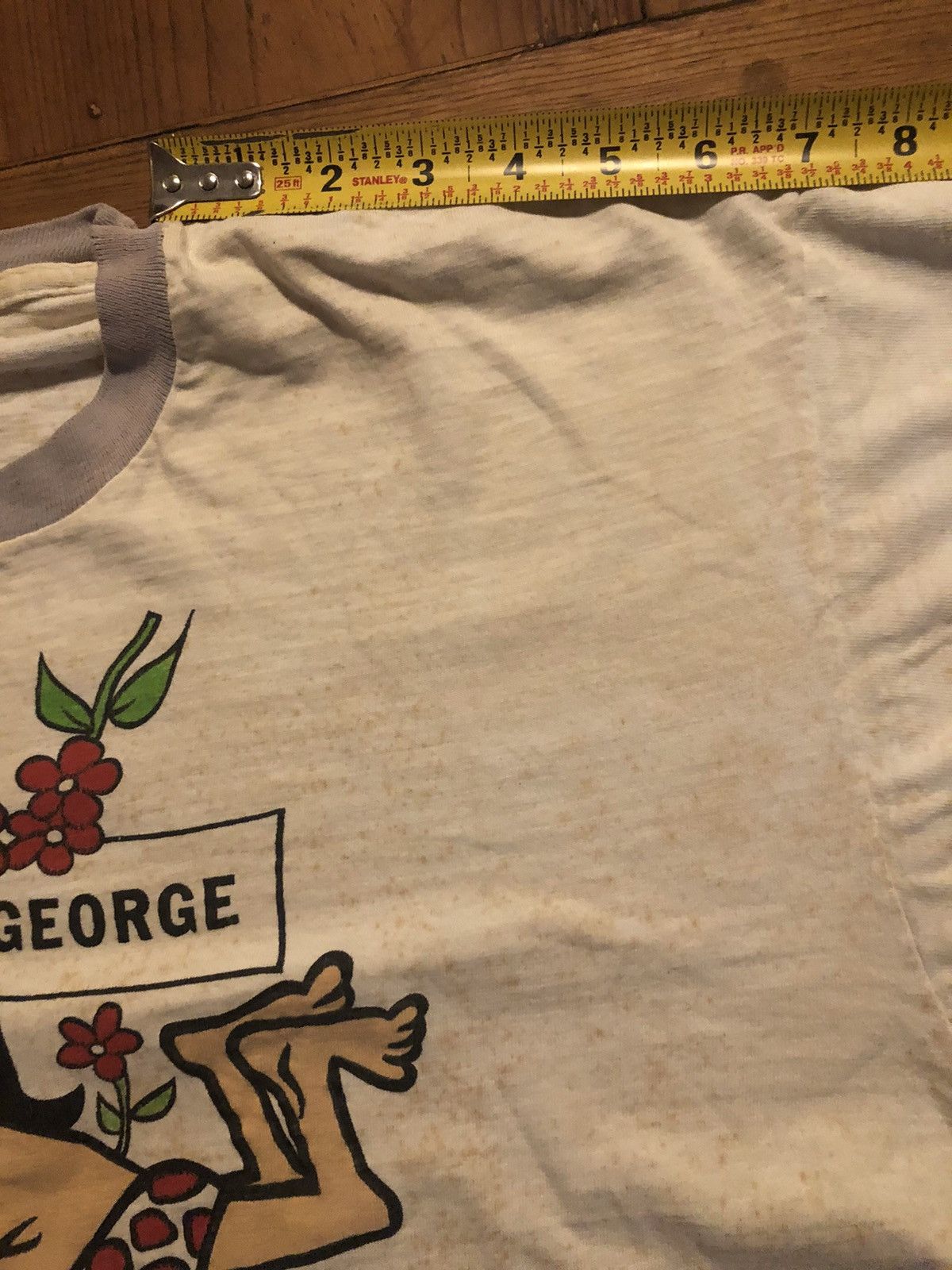 Vintage Vintage 80s George Of The Jungle T Shirt S/XL Size US XL / EU 56 / 4 - 8 Thumbnail