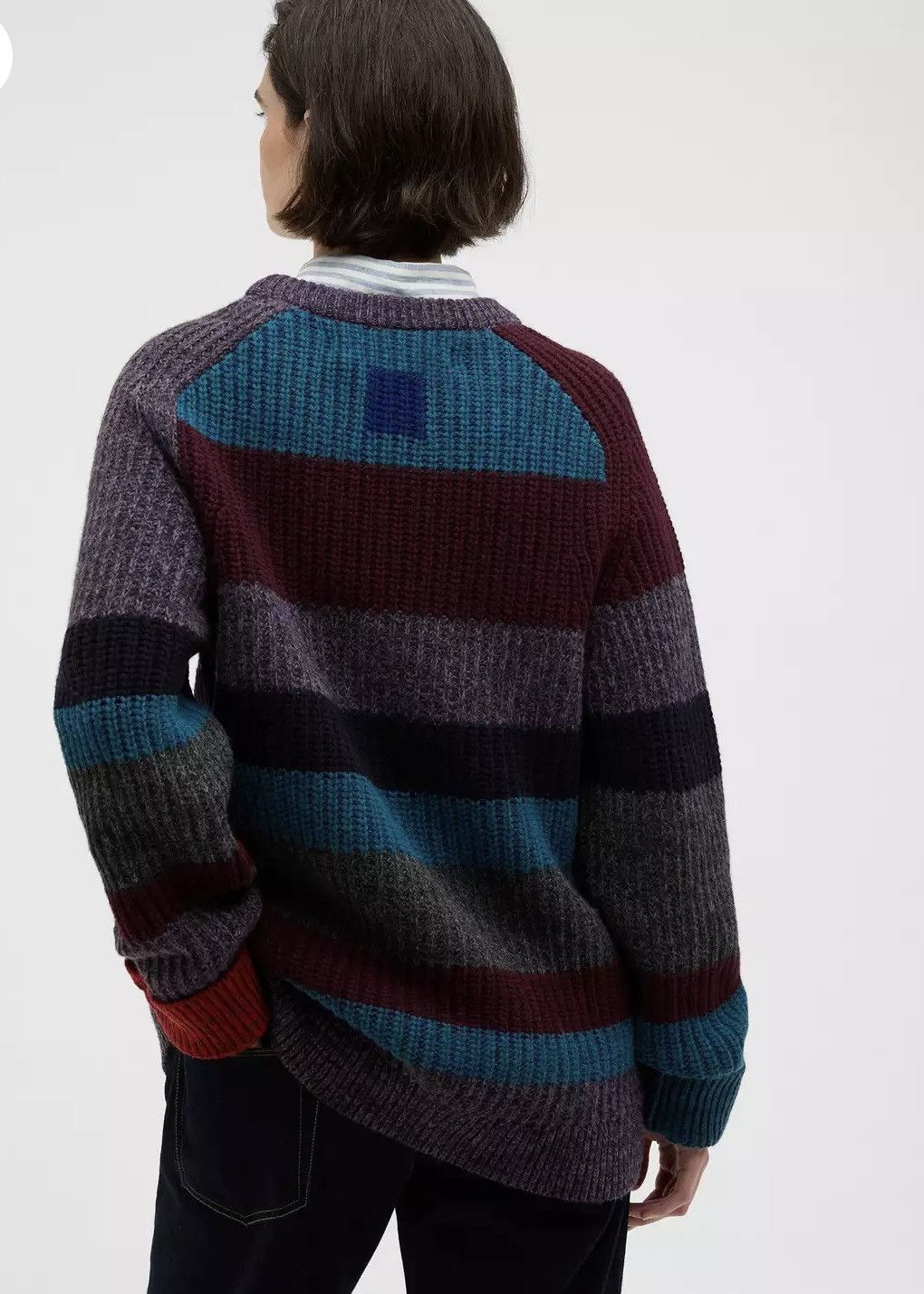 Barbour × Paul Smith Red Ear NWT Barbour x Paul Smith Striped Crew Neck Jumper SOLD OUT Size US S / EU 44-46 / 1 - 6 Thumbnail