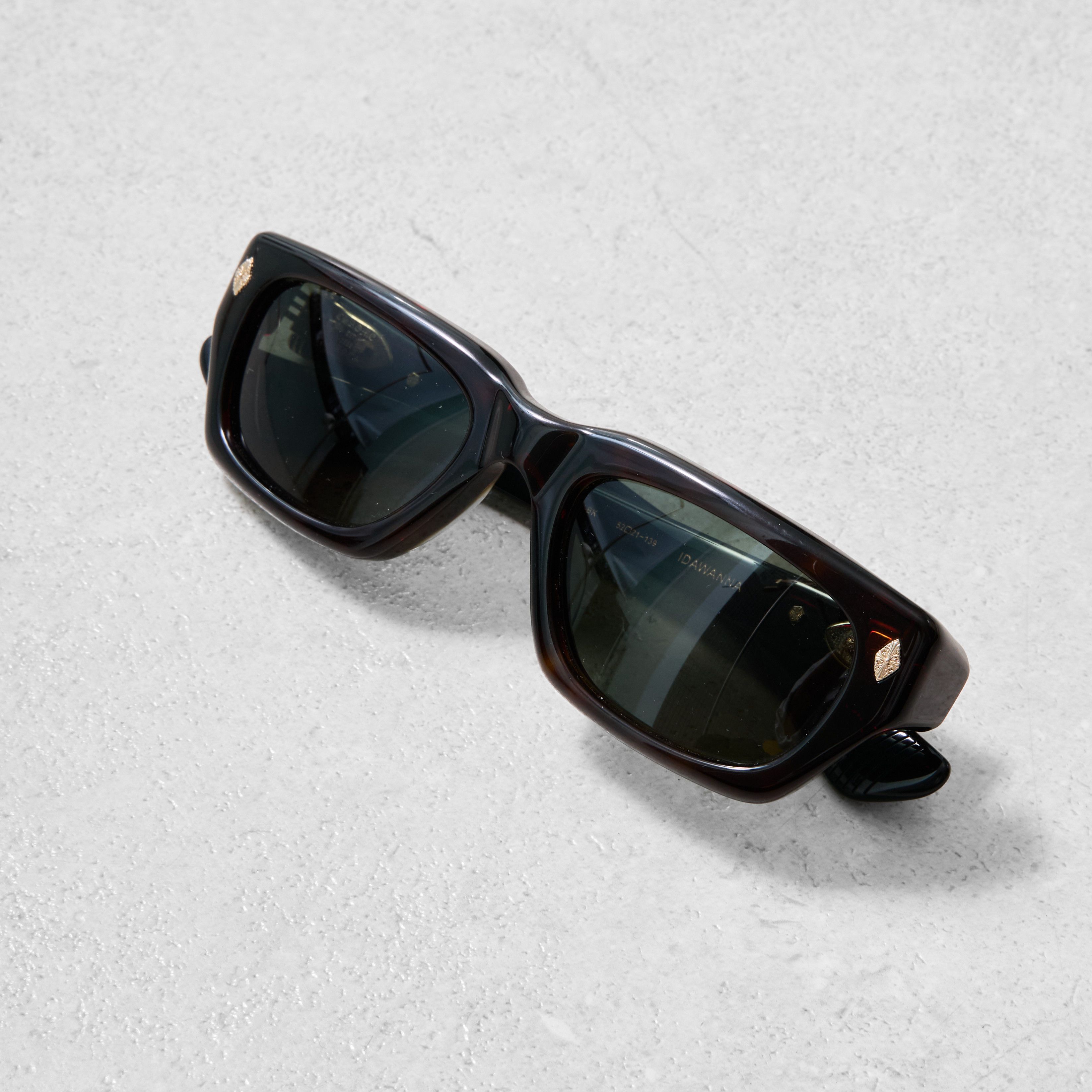 Chrome Hearts CHROME HEARTS IDAWANNA DARK TORTOISE BLACK Size ONE SIZE - 4 Thumbnail