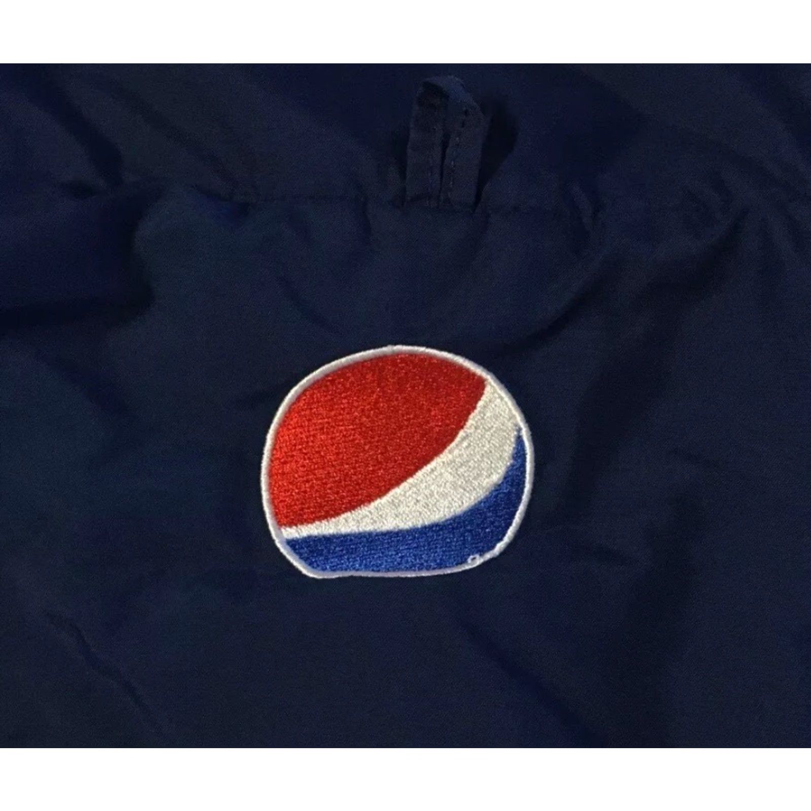 Vintage VINTAGE 90s Pepsi Soda Promo Jacket XXL Boxy Navy Blue Coca Cola Theme Grunge Bomber Jacket Men Large 2XL Size US XXL / EU 58 / 5 - 4 Thumbnail