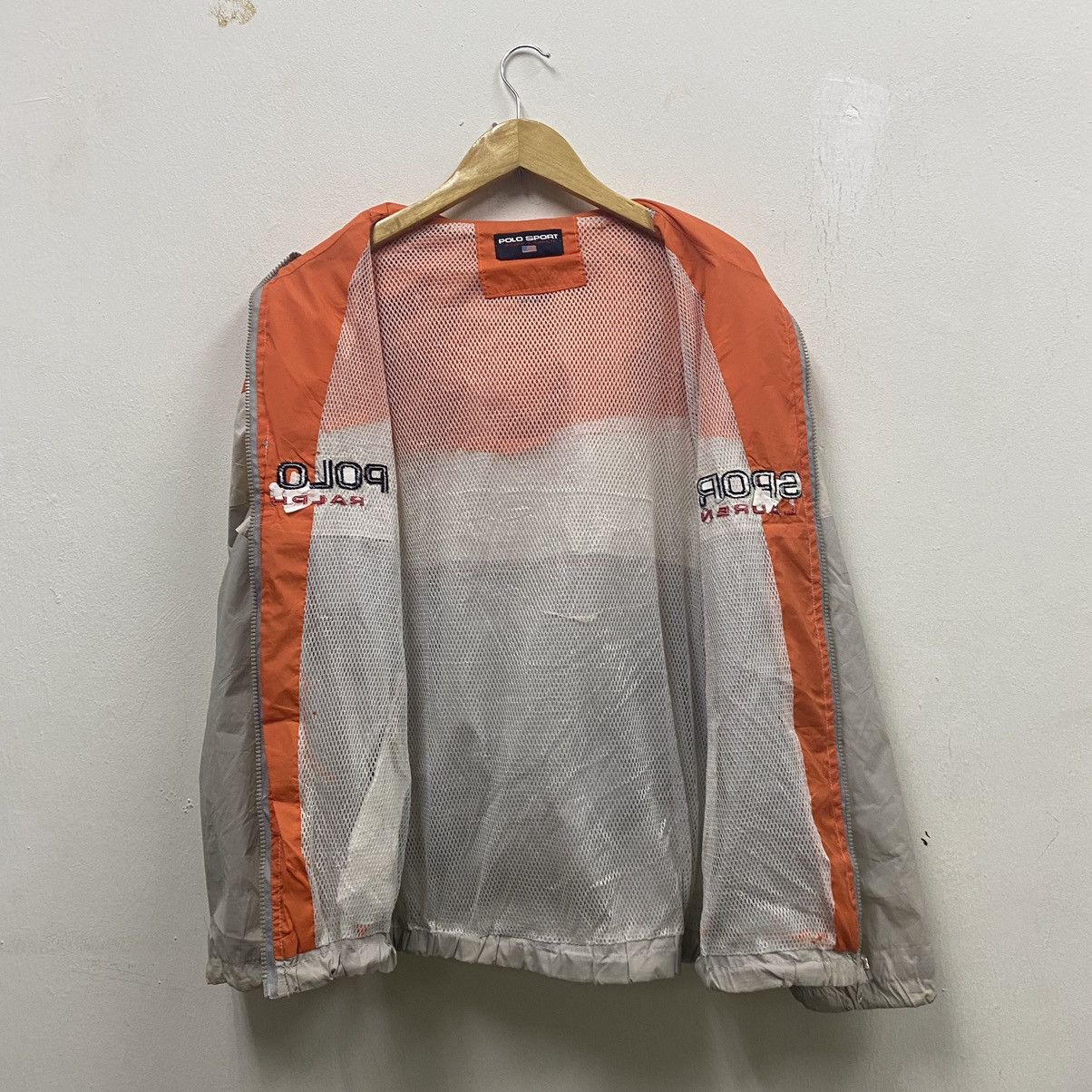 Polo Ralph Lauren × Ralph Lauren × Vintage 2000s Polo Sport Ralph Lauren Spell Out Colour block Jacket Size US M / EU 48-50 / 2 - 3 Thumbnail
