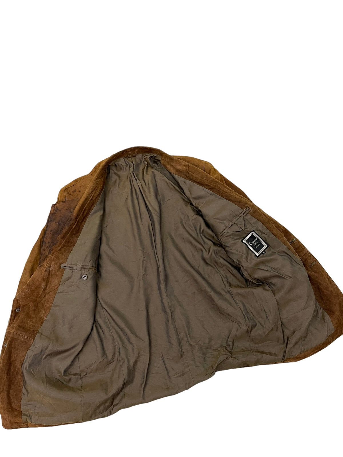 Christian Dior Monsieur Sheepskin Leather Blazer Christian Dior Vtg 90s 5🟩5 Size US L / EU 52-54 / 3 - 16 Thumbnail