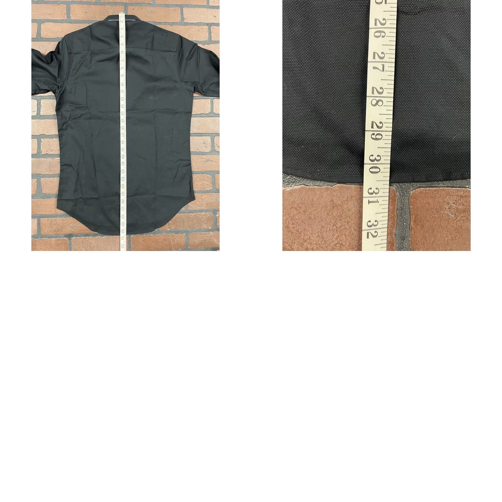 Vintage VINTAGE Renoma Classic Men's Shirt 15 Black Slim Button-Down | NWT Size US M / EU 48-50 / 2 - 8 Thumbnail