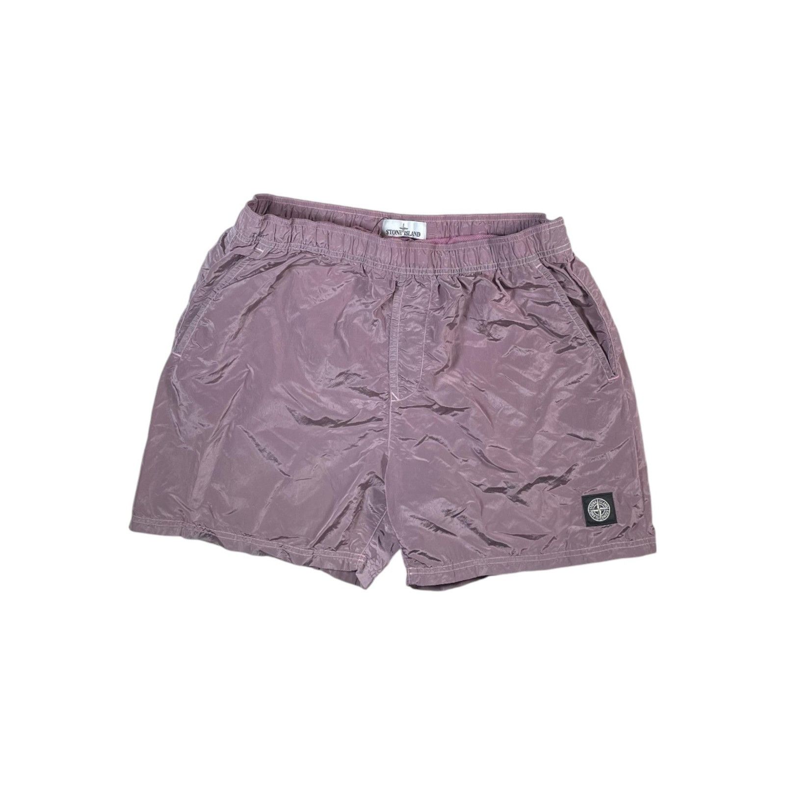 Stone Island Stone Island Rust Pink Nylon Shorts Size US 38 / EU 54 - 1 Thumbnail