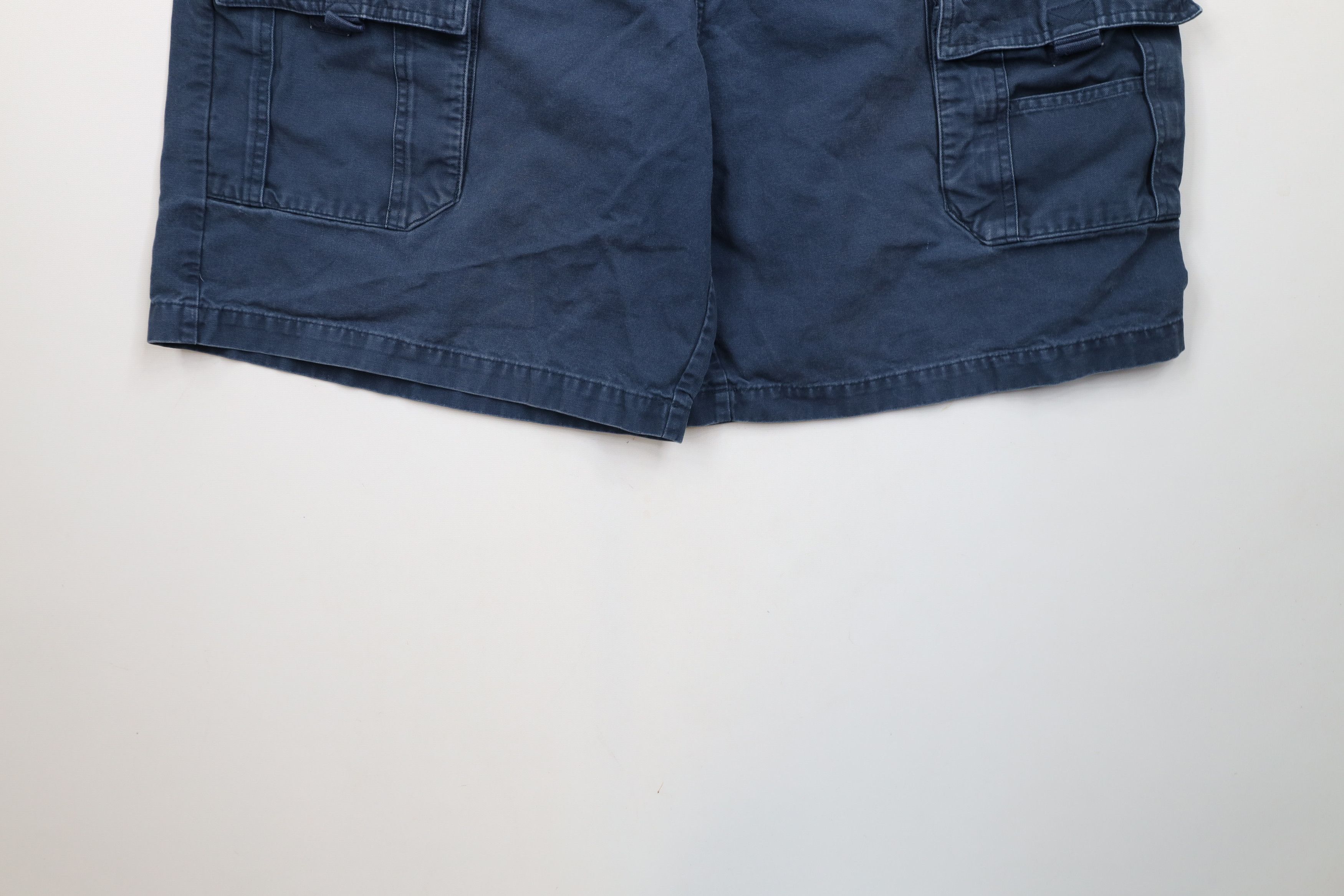 Columbia × Vintage Vintage Y2K Columbia Above Knee Canvas Cargo Shorts Cotton Size US 36 / EU 52 - 4 Thumbnail