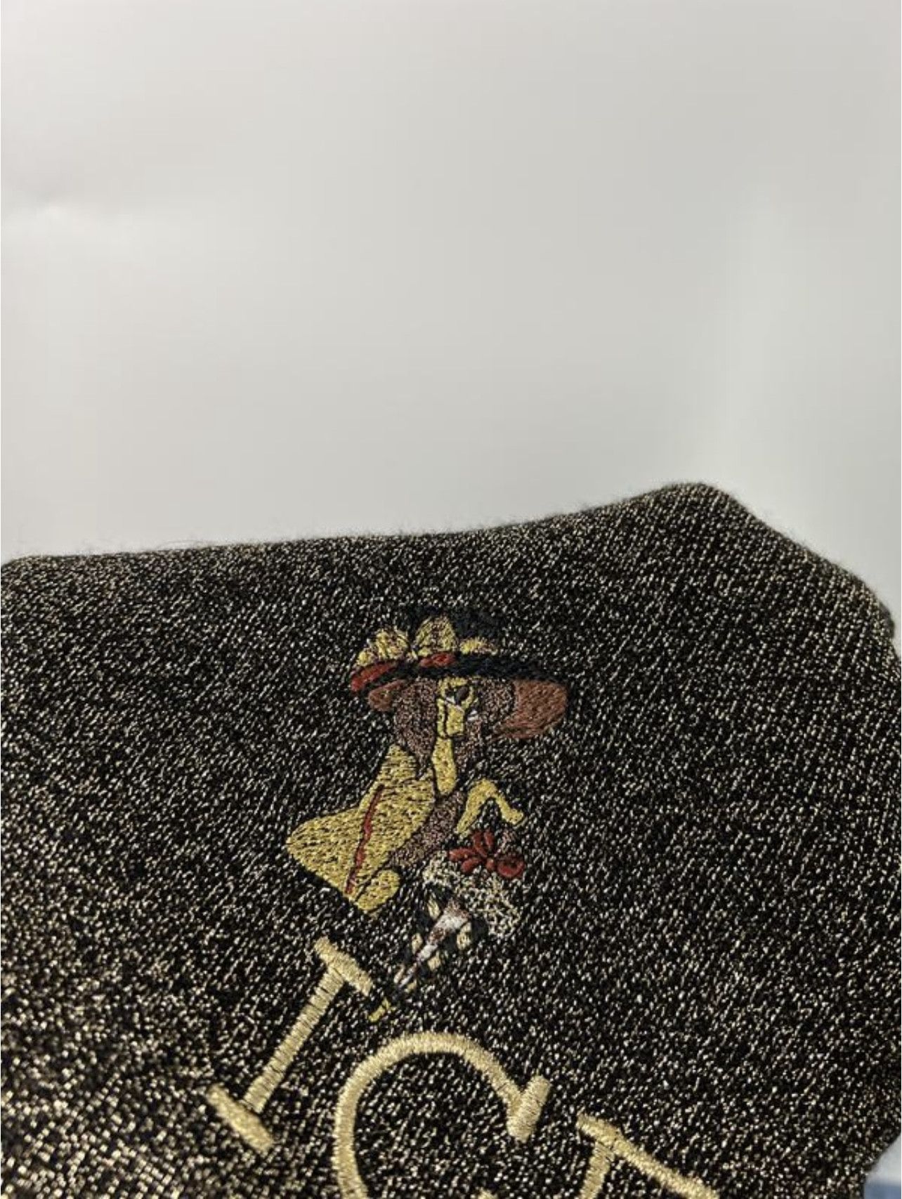 Iceberg × Vintage 90s Rare Vintage Iceberg Wool Lurex Long Sweater IT44 Size M / US 6-8 / IT 42-44 - 6 Thumbnail