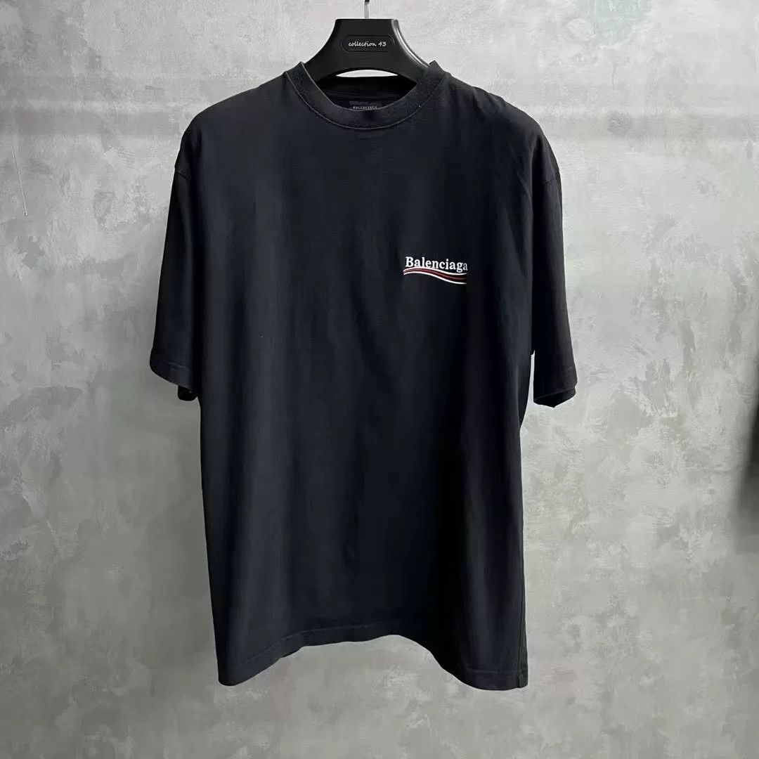 Balenciaga Coke Embroidery Loose Tee