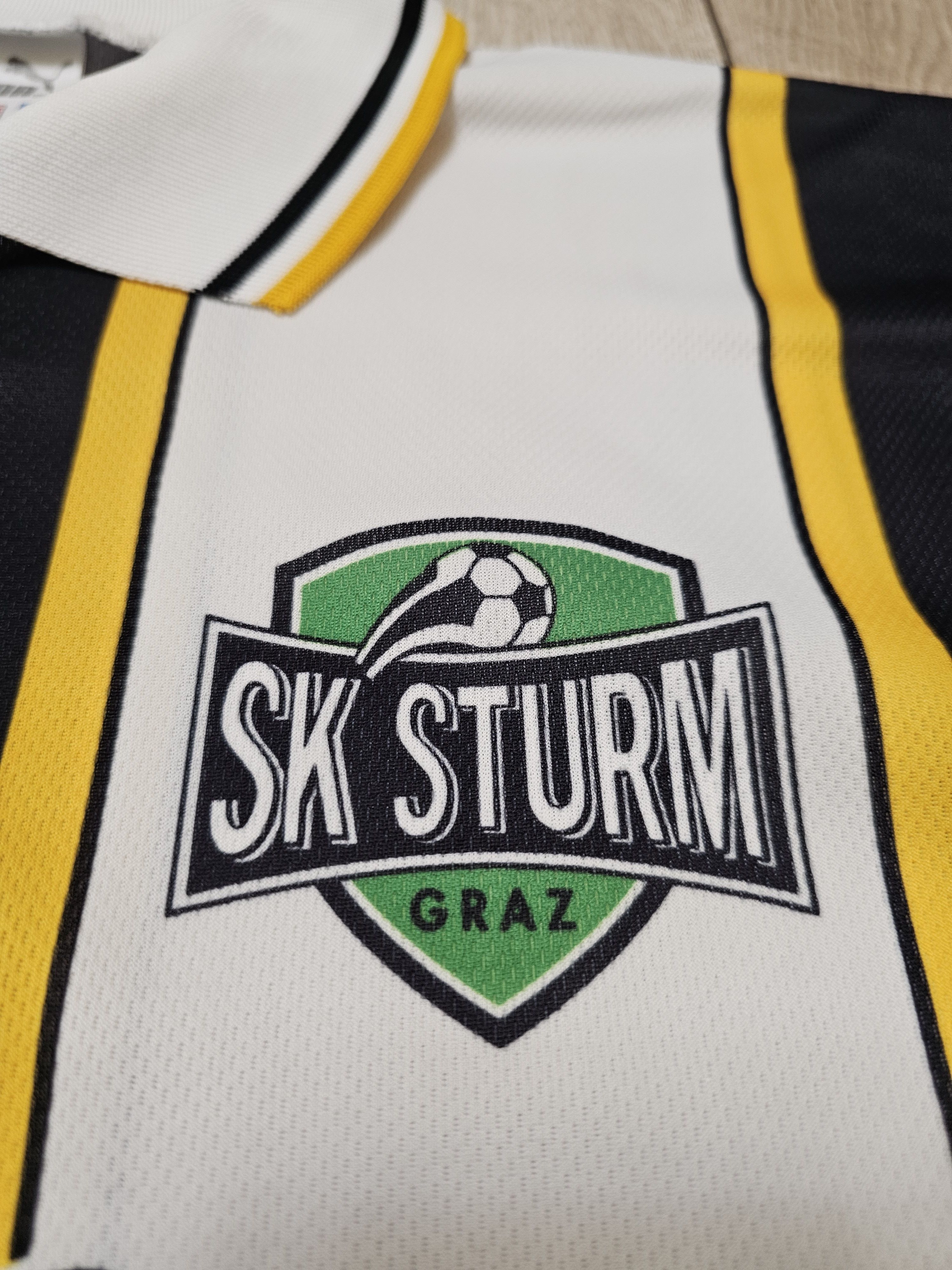 All Sport × Puma × Vintage SK STURM GRAZ 1996 1998 HOME FOOTBALL SHIRT SOCCER JERSEY Size US M / EU 48-50 / 2 - 4 Thumbnail