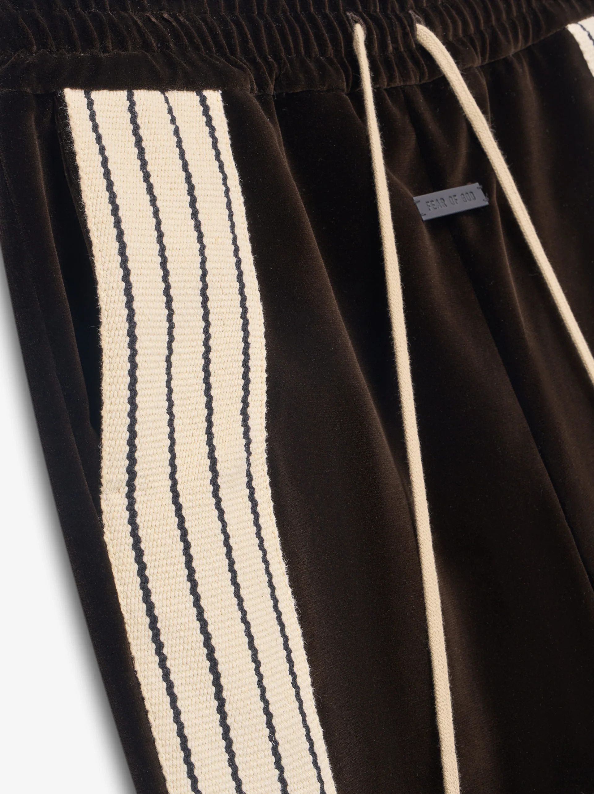 Fear of God 1265USD 8th Collection Cotton Velvet Striped Forum Pant Size US 34 / EU 50 - 5 Thumbnail
