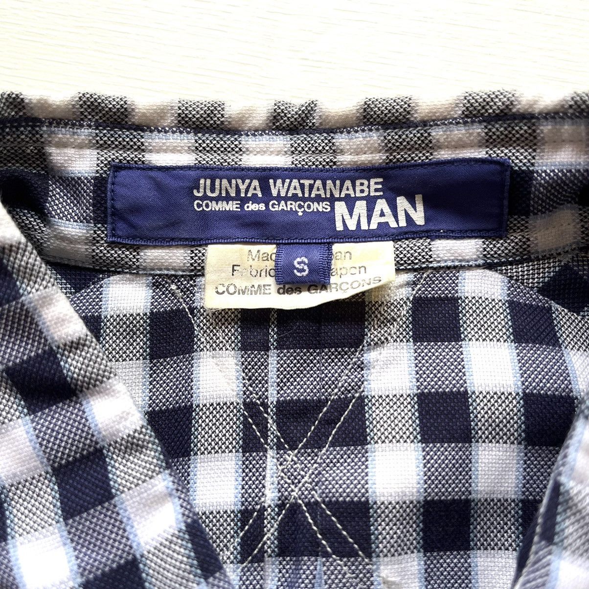 Comme des Garcons × Comme des Garcons Homme × Junya Watanabe 🇯🇵 SS15 Junya Watanabe Comme des Garcons Man Plaid Shirt Size US M / EU 48-50 / 2 - 7 Thumbnail