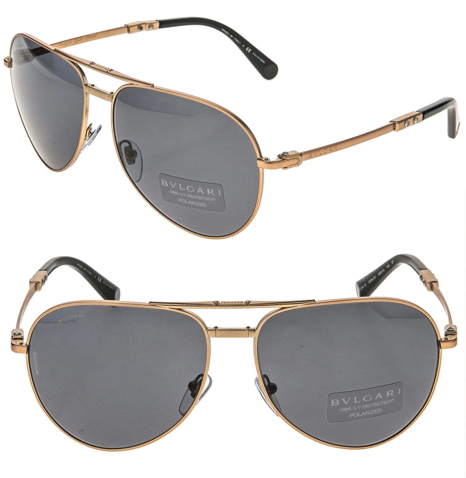 BULGARI BV5034K Le Gemme Black Rose Gold 18K Plated 5034