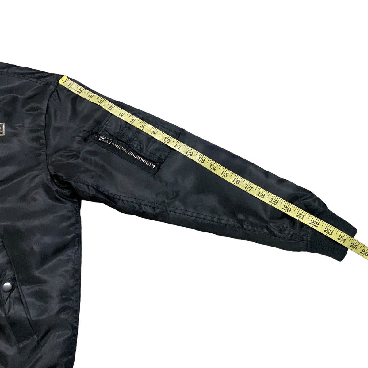 Anime Cospa Macross Roy Focker Bomber Jacket Skull Squadron SDF-1 Size US L / EU 52-54 / 3 - 22 Thumbnail
